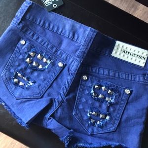 IRIS Royal Affliction Black premium shorts NEW